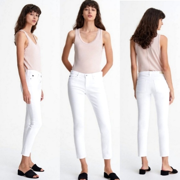 ag prima ankle white